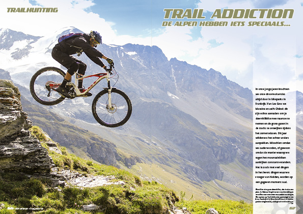 Trailhunting - Trail Addiction in de Alpen