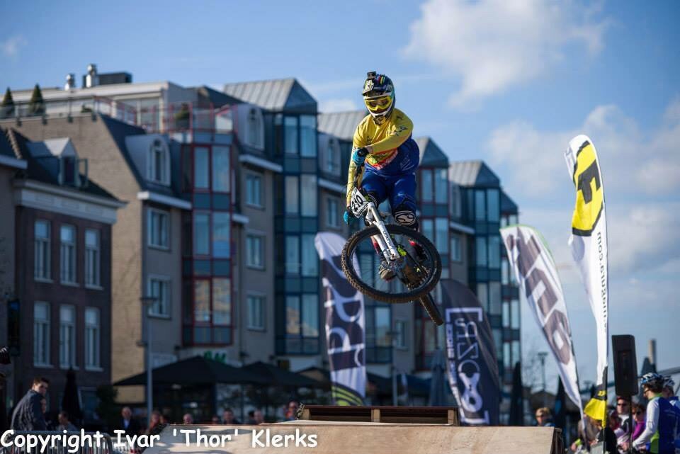 Magura’s Best Trick Contest tijdens City Downhill Nijmegen stad