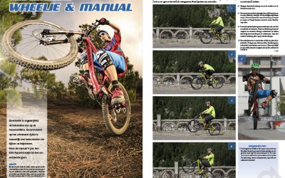 MTB rijtechniek – wheelie & manual