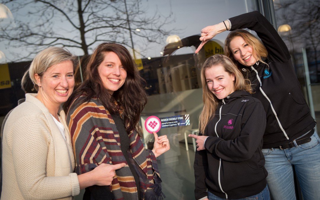 Strongher lanceert een keurmerk voor vrouwvriendelijke fietswinkels