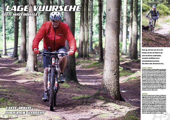 mountainbikeroute - Lage Vuursche