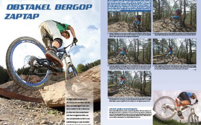 MTB Rijtechniek – obstakel bergop / zaptap