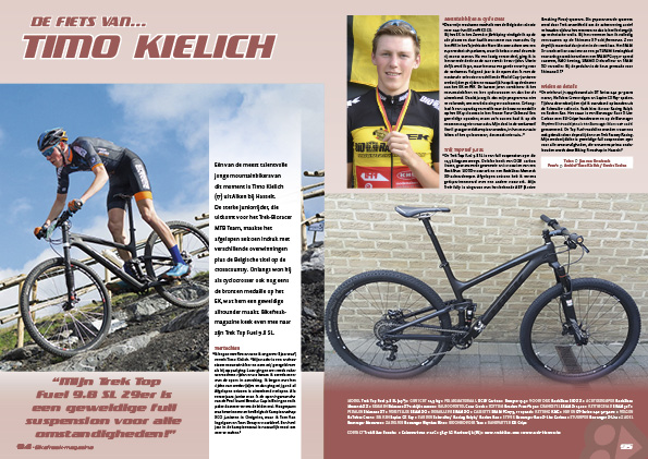 De fiets van… Timo Kielich