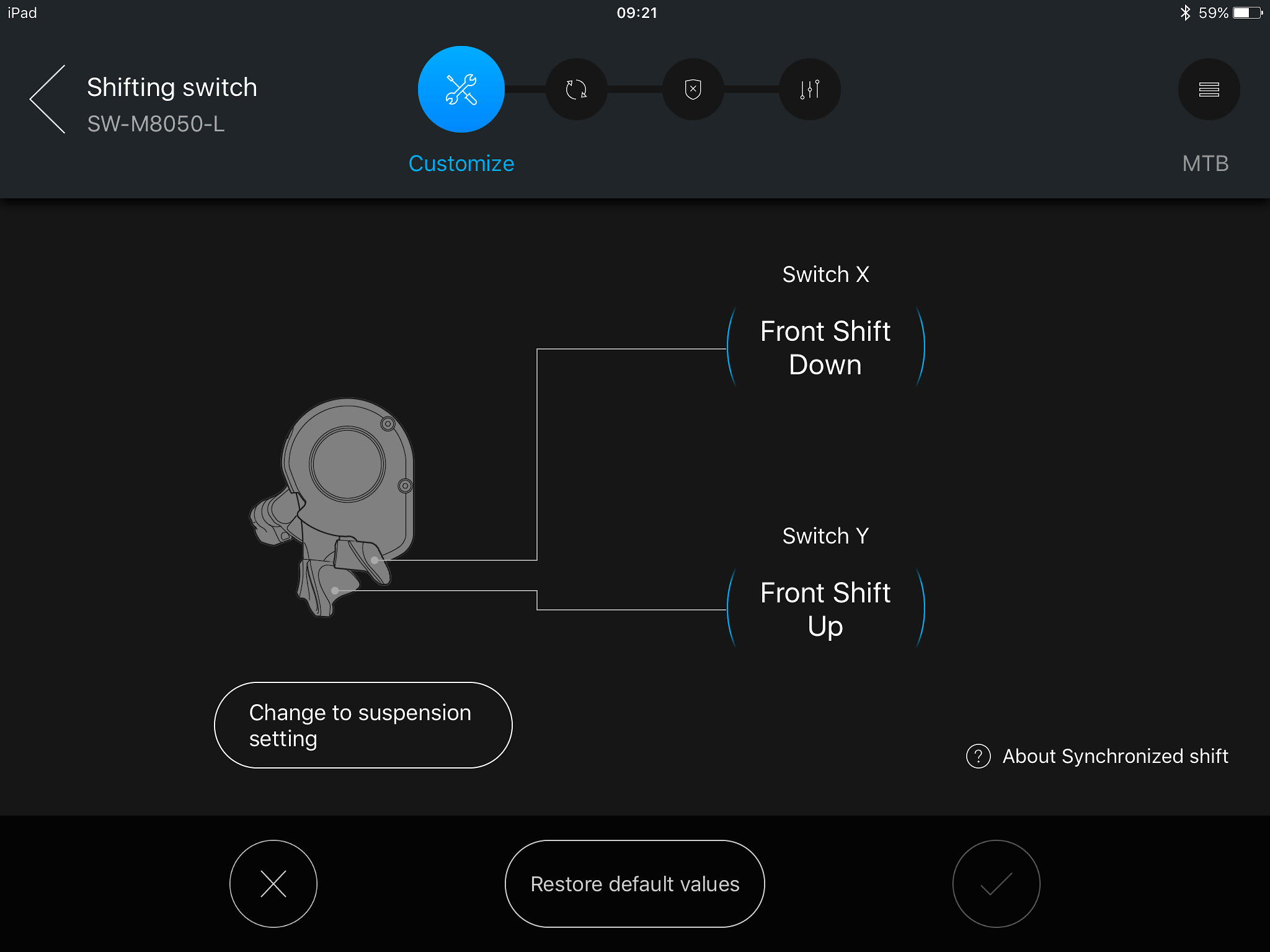 Instellen Shimano Di2 nu mogelijk met ETube app Bikefreakmagazine