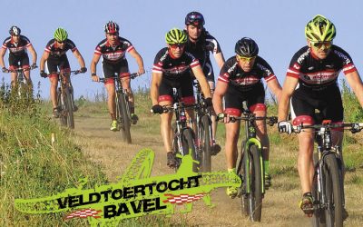 Toertocht bavel fietst om