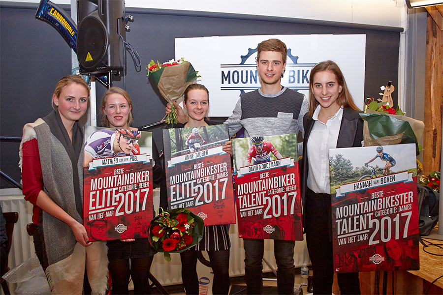 MTB Awards voor Tauber, Van der Poel, Nordemann en Van Boven