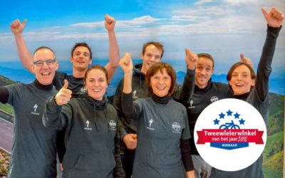 Tweewielerwinkel van het jaar 2018
